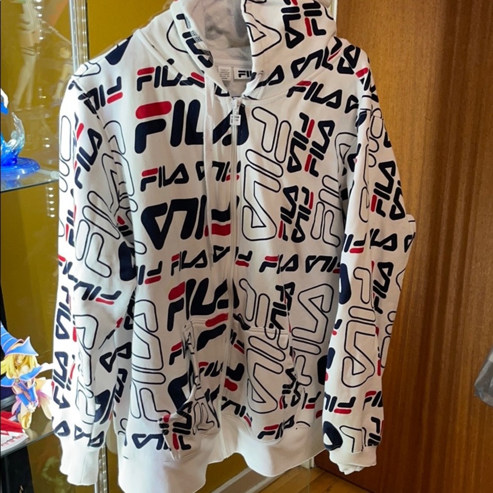 Fila 2X zip up sweatshirt